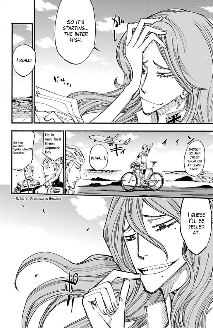 Yowamushi Pedal Chapter 294 page 30