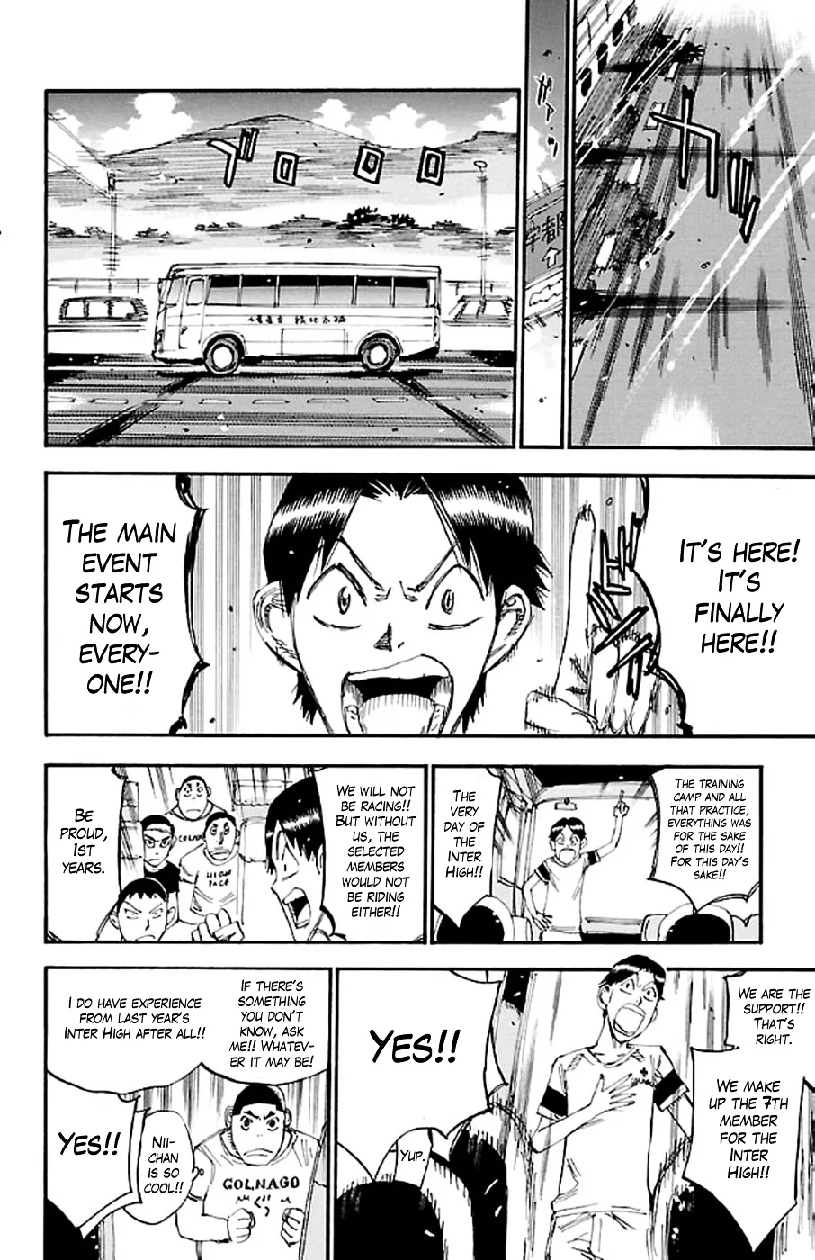 Yowamushi Pedal Chapter 295 page 7
