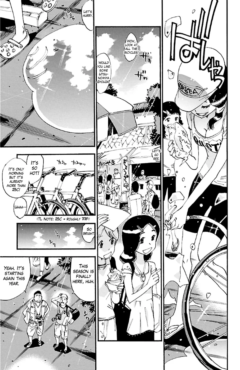 Yowamushi Pedal Chapter 295 page 5