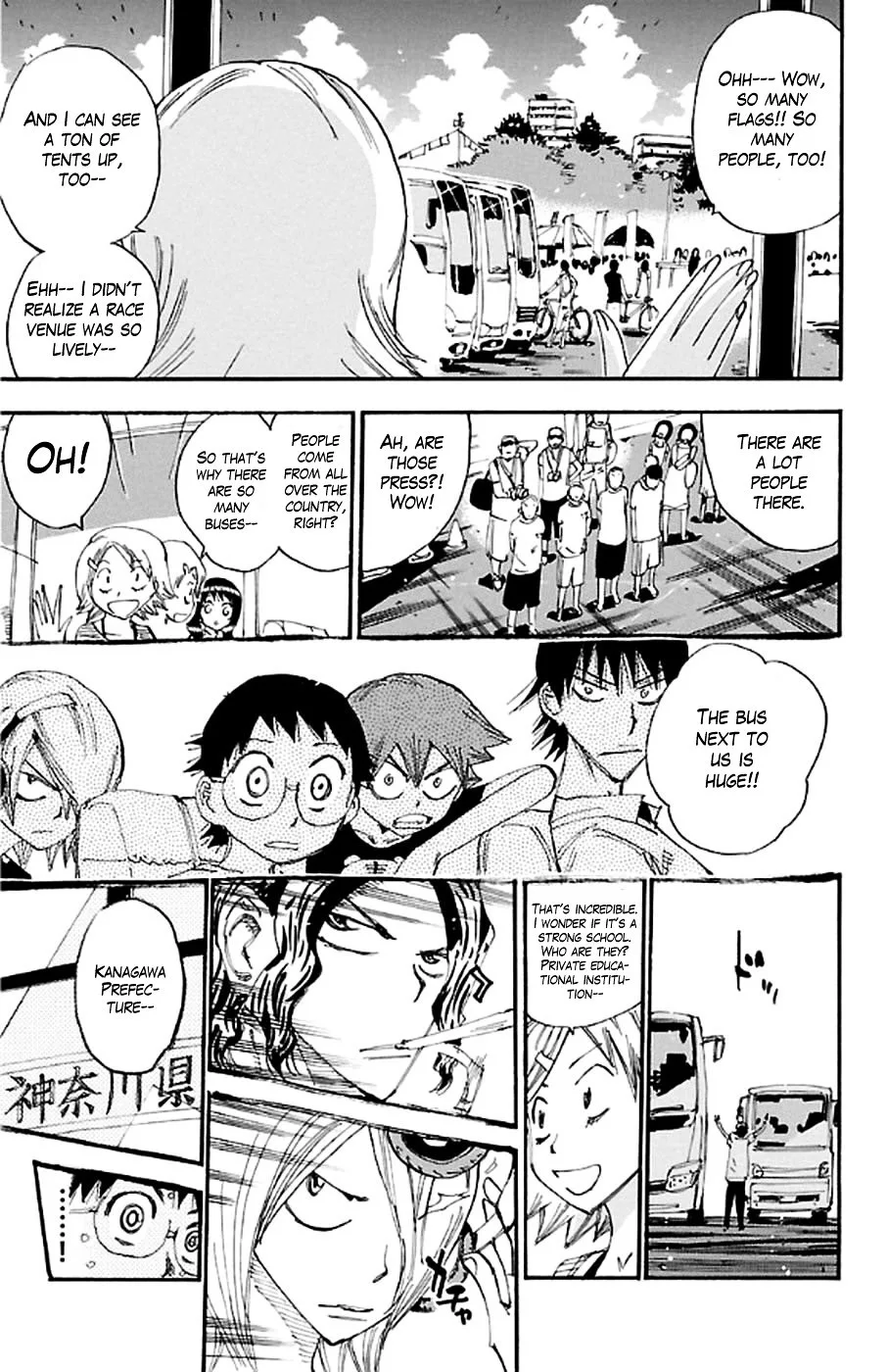 Yowamushi Pedal Chapter 295 page 10