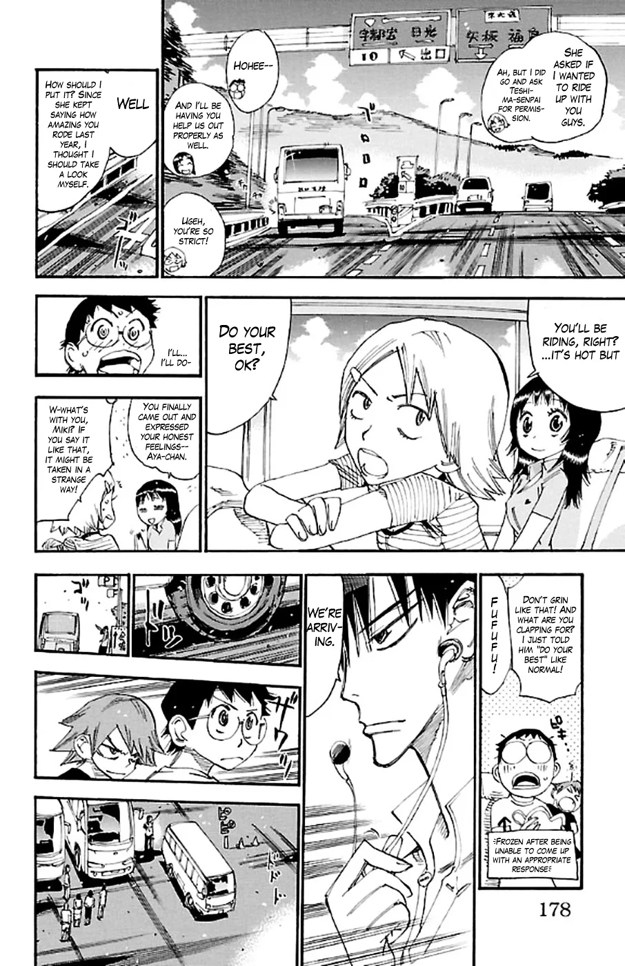 Yowamushi Pedal Chapter 295 page 9