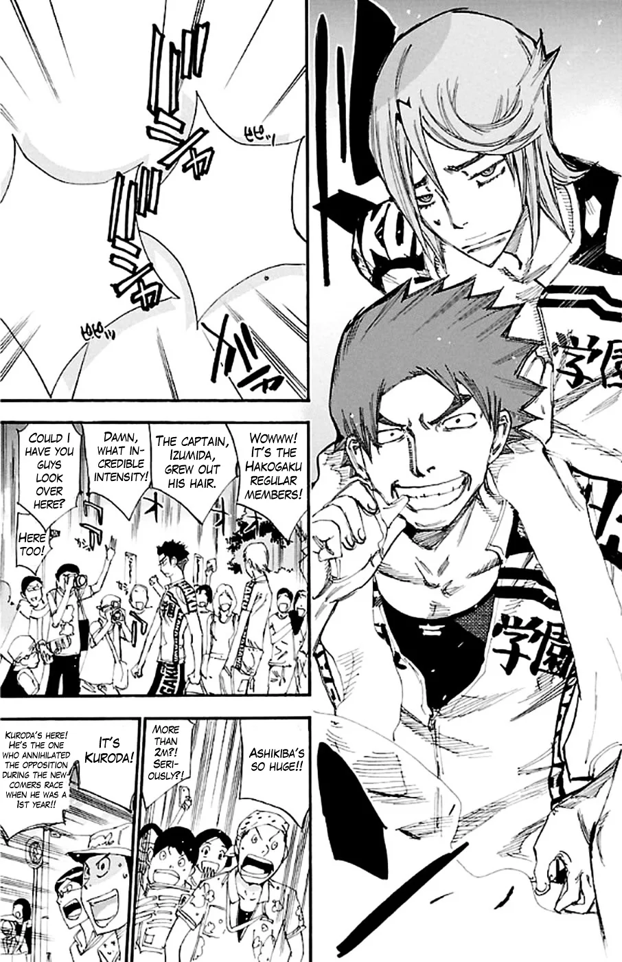 Yowamushi Pedal Chapter 295 page 14