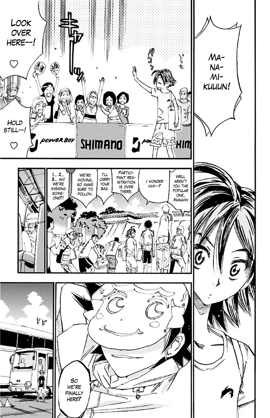 Yowamushi Pedal Chapter 295 page 16