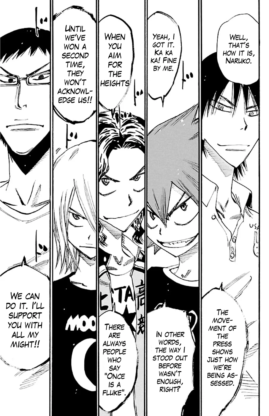 Yowamushi Pedal Chapter 295 page 18