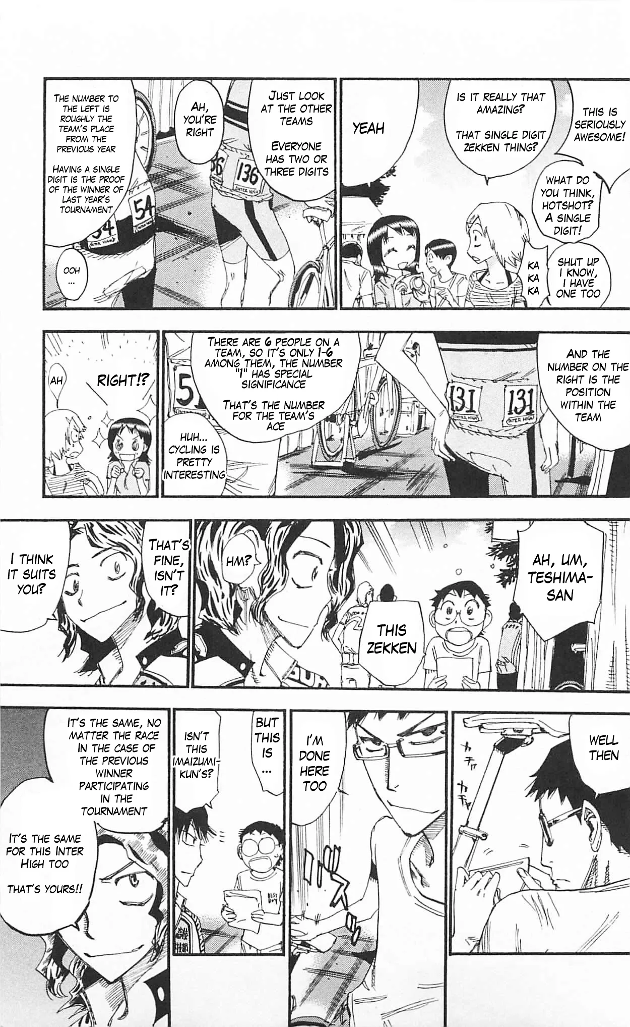 Yowamushi Pedal Chapter 296 page 9
