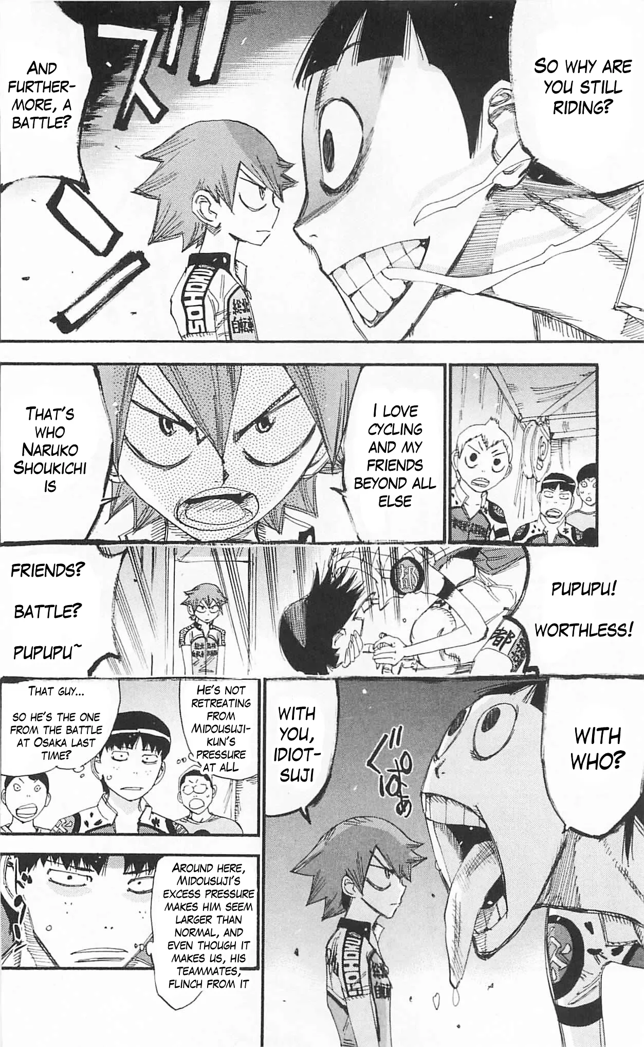 Yowamushi Pedal Chapter 296 page 16