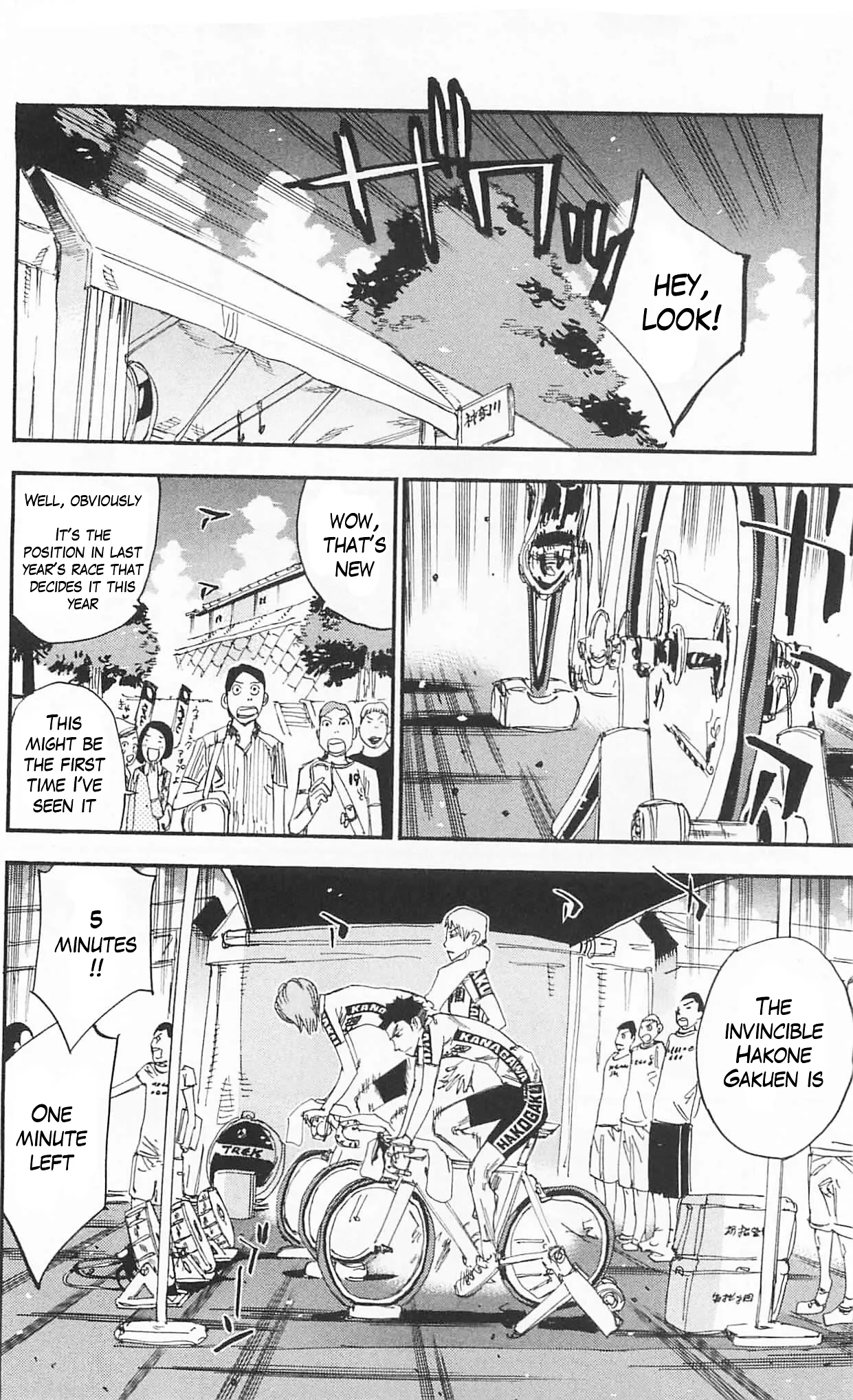 Yowamushi Pedal Chapter 296 page 6