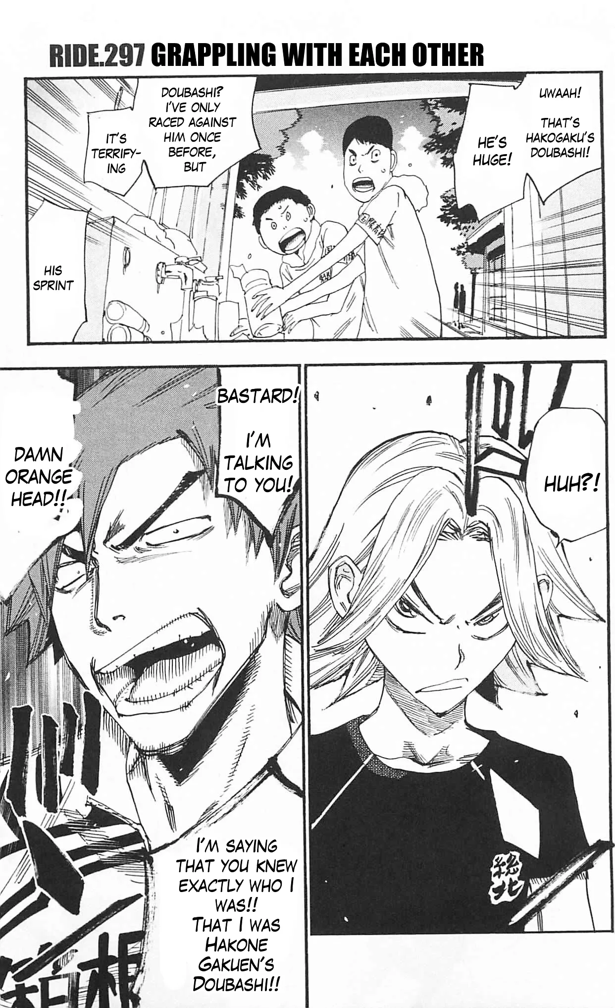 Yowamushi Pedal Chapter 297 page 1