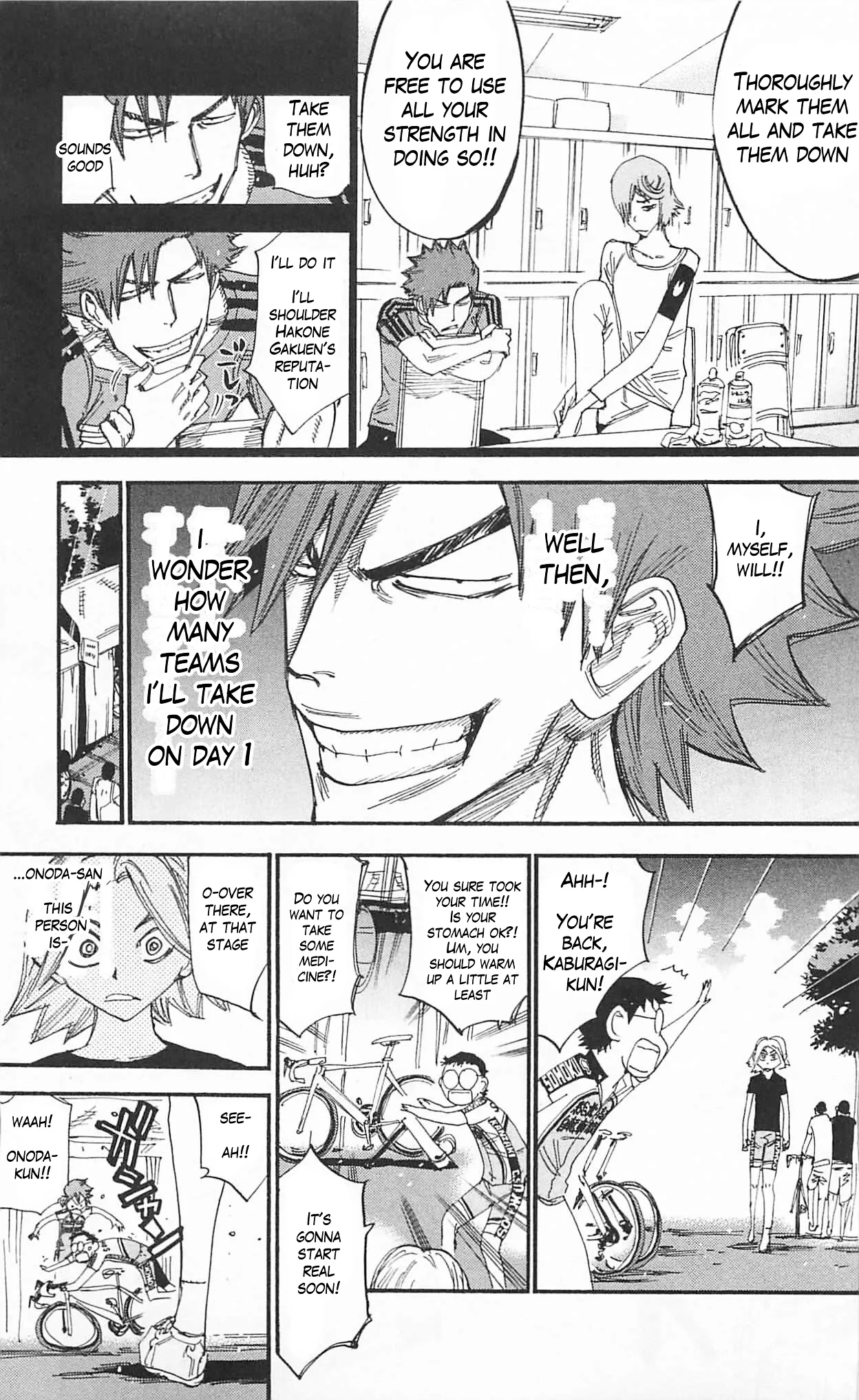 Yowamushi Pedal Chapter 297 page 13