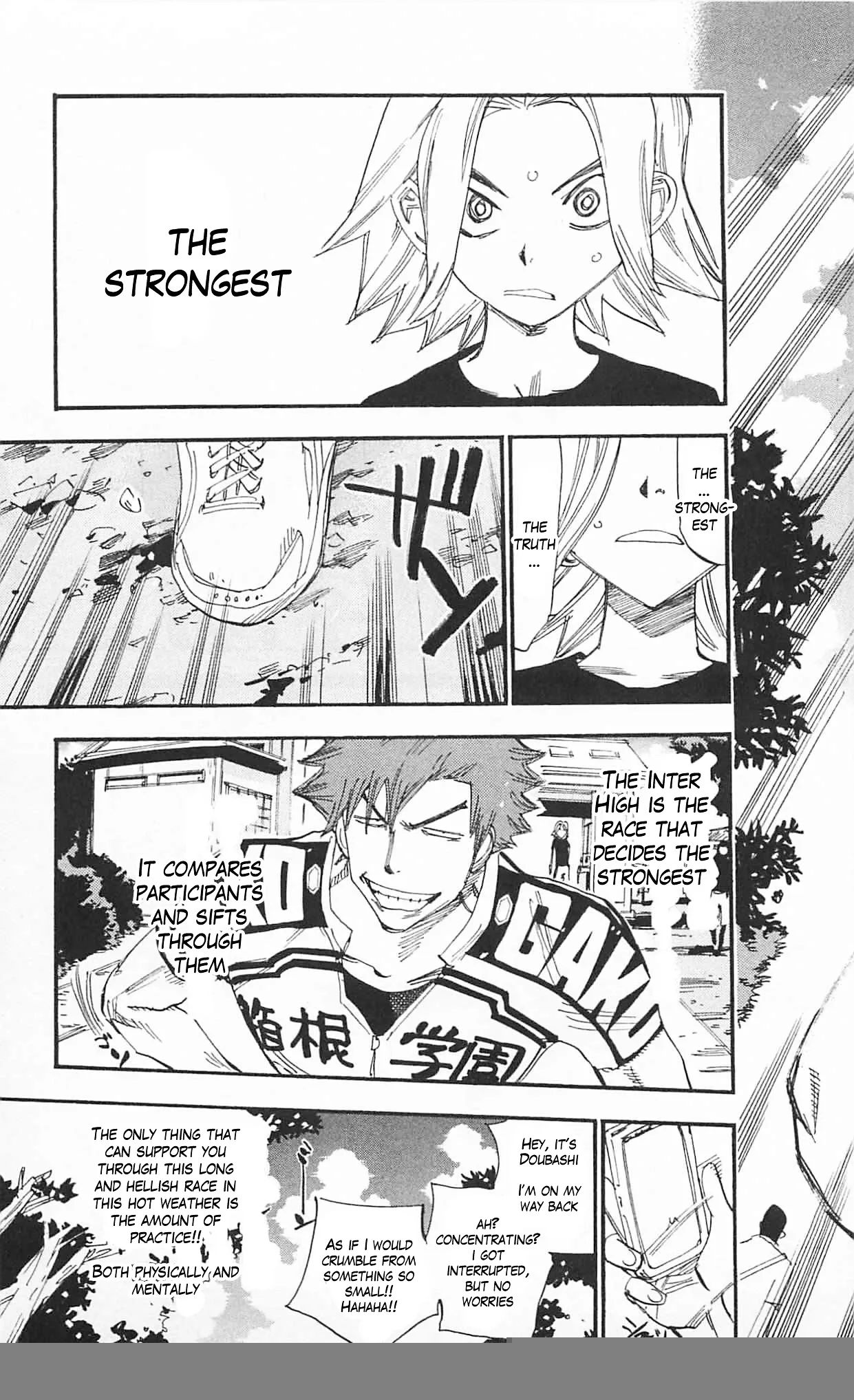 Yowamushi Pedal Chapter 297 page 11