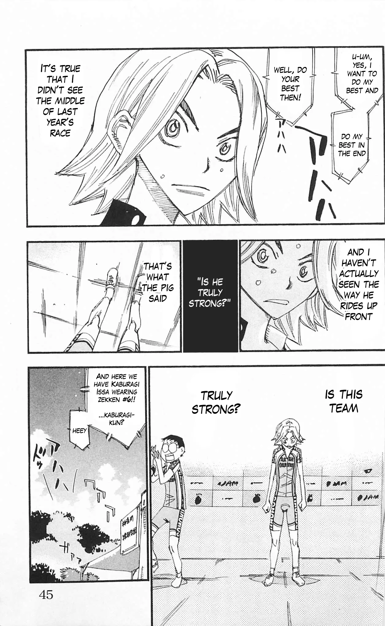 Yowamushi Pedal Chapter 297 page 19