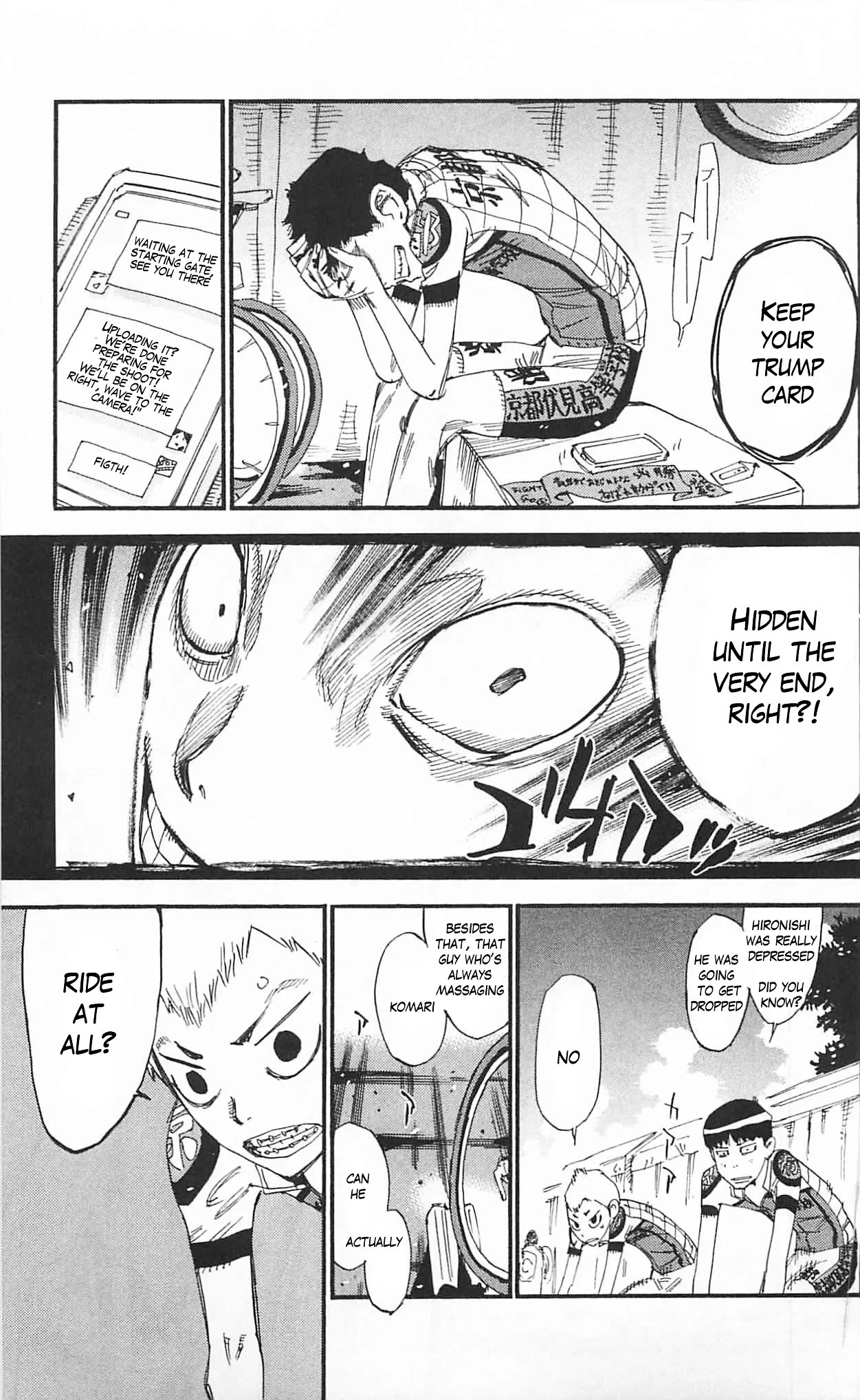 Yowamushi Pedal Chapter 298 page 7