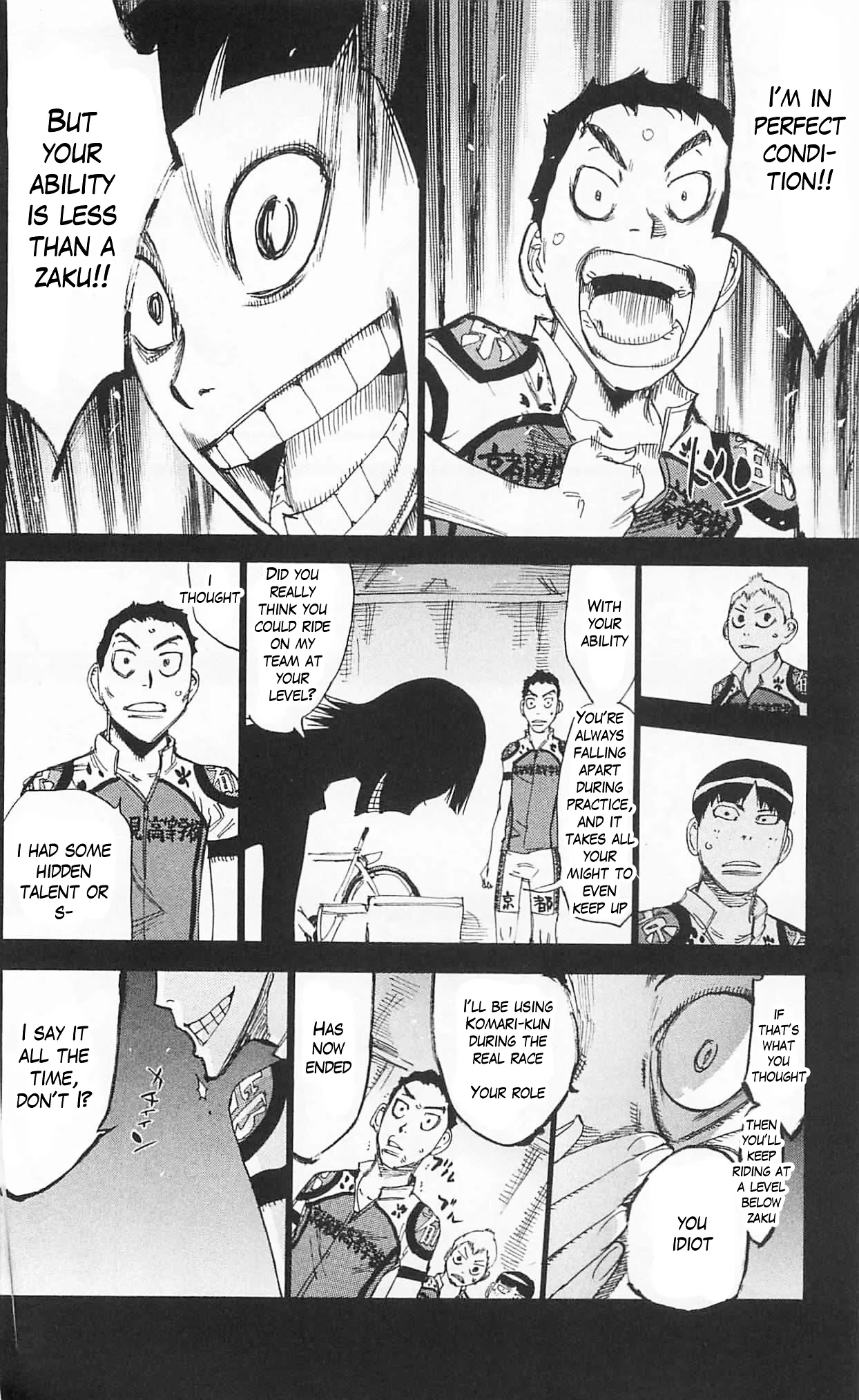 Yowamushi Pedal Chapter 298 page 6