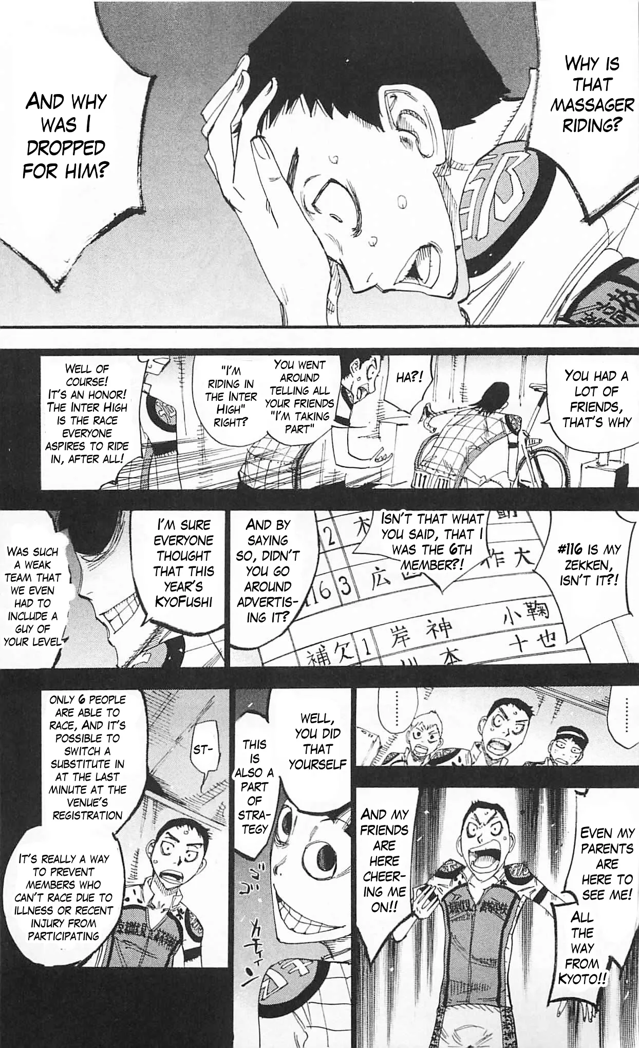 Yowamushi Pedal Chapter 298 page 5