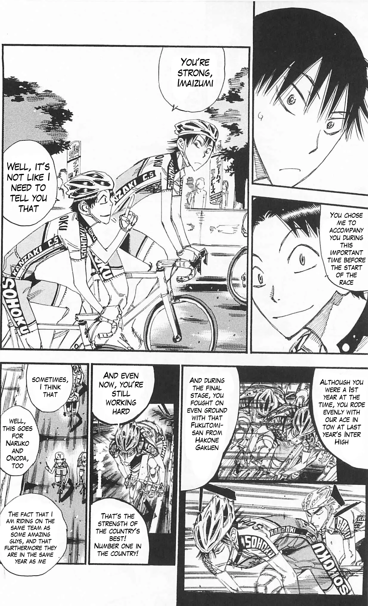 Yowamushi Pedal Chapter 298 page 14