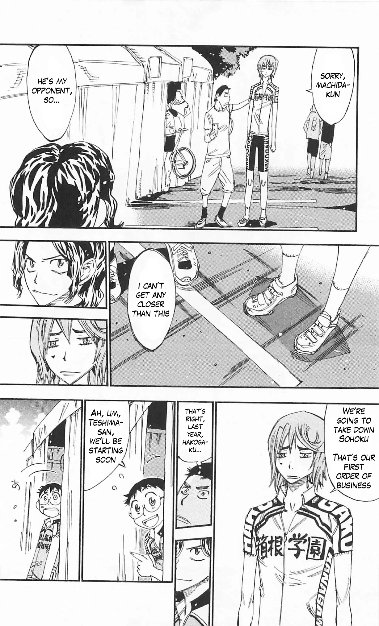 Yowamushi Pedal Chapter 299 page 8