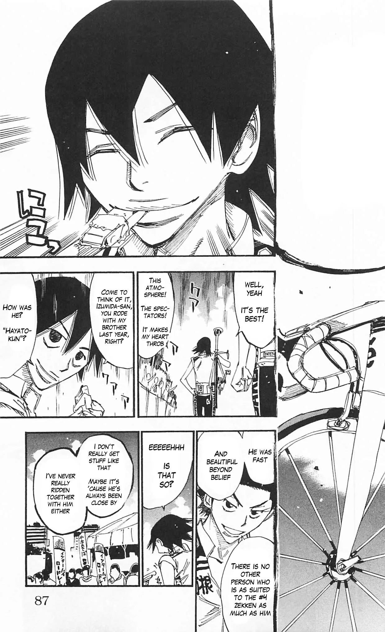 Yowamushi Pedal Chapter 299 page 19