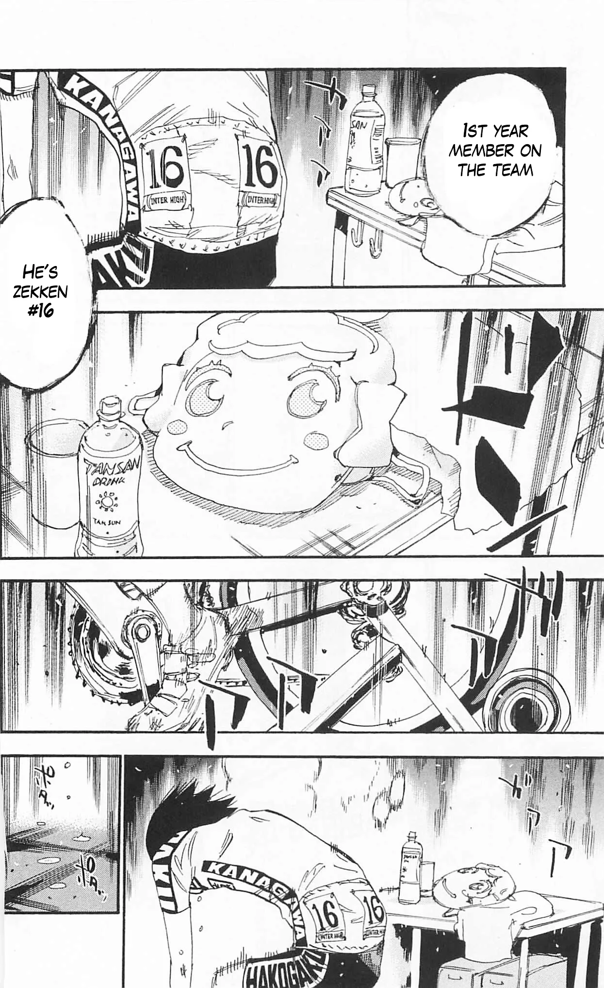 Yowamushi Pedal Chapter 299 page 14