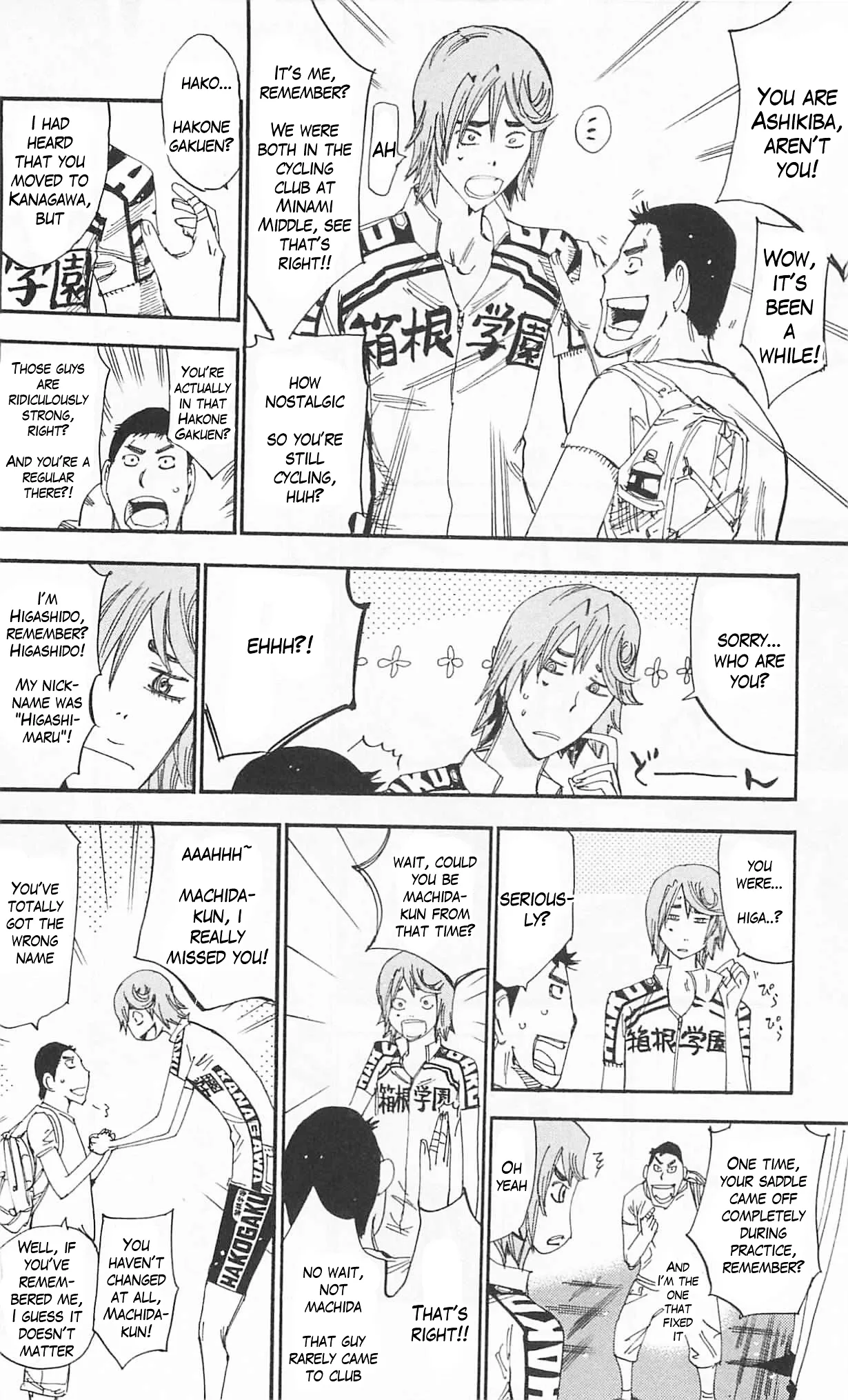 Yowamushi Pedal Chapter 299 page 6