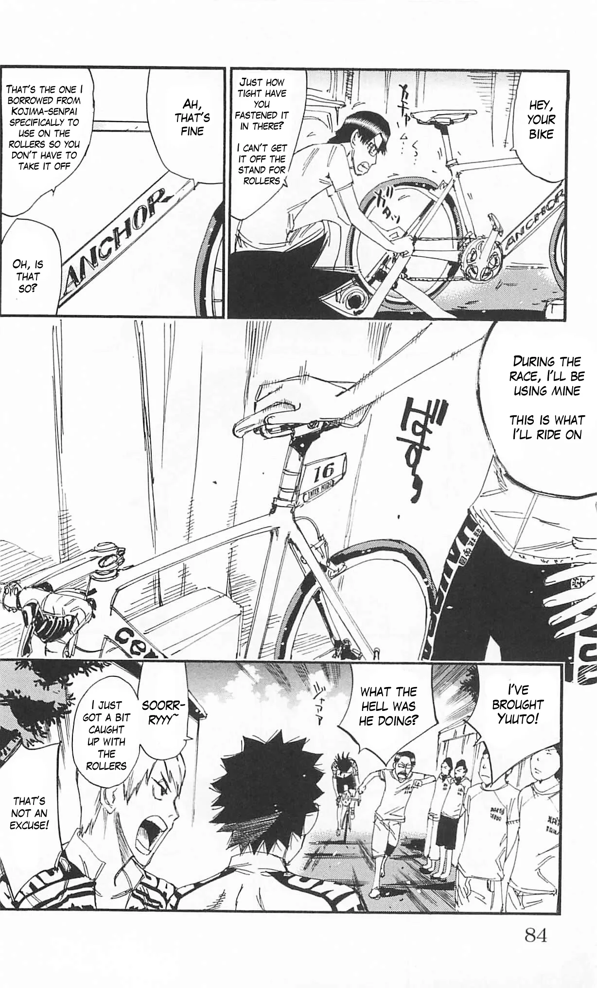 Yowamushi Pedal Chapter 299 page 16