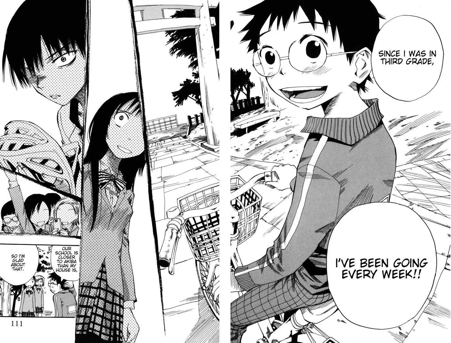 Yowamushi Pedal Chapter 3 page 21