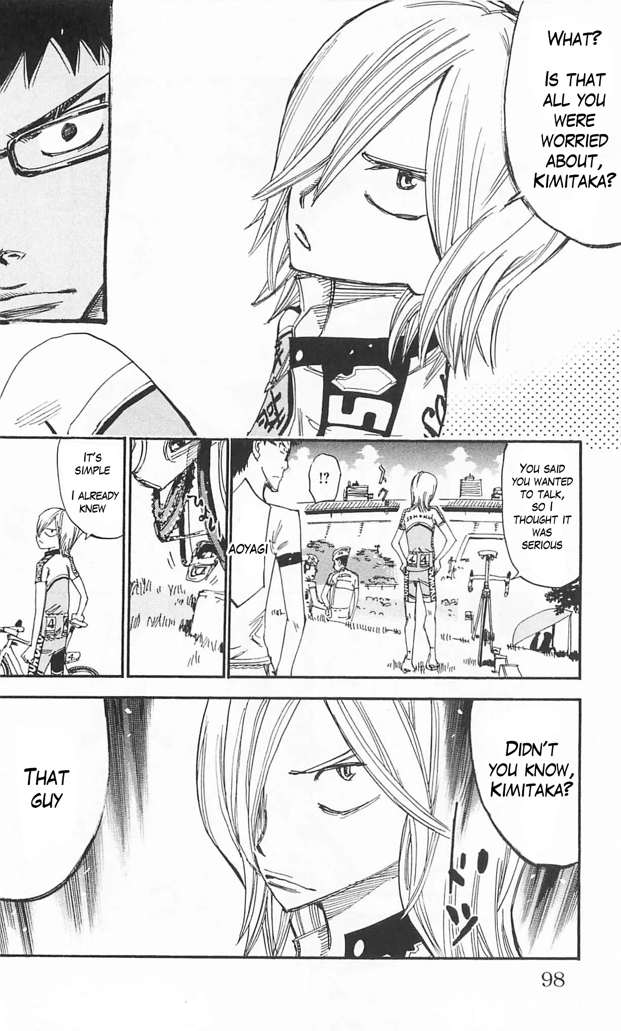 Yowamushi Pedal Chapter 300 page 10
