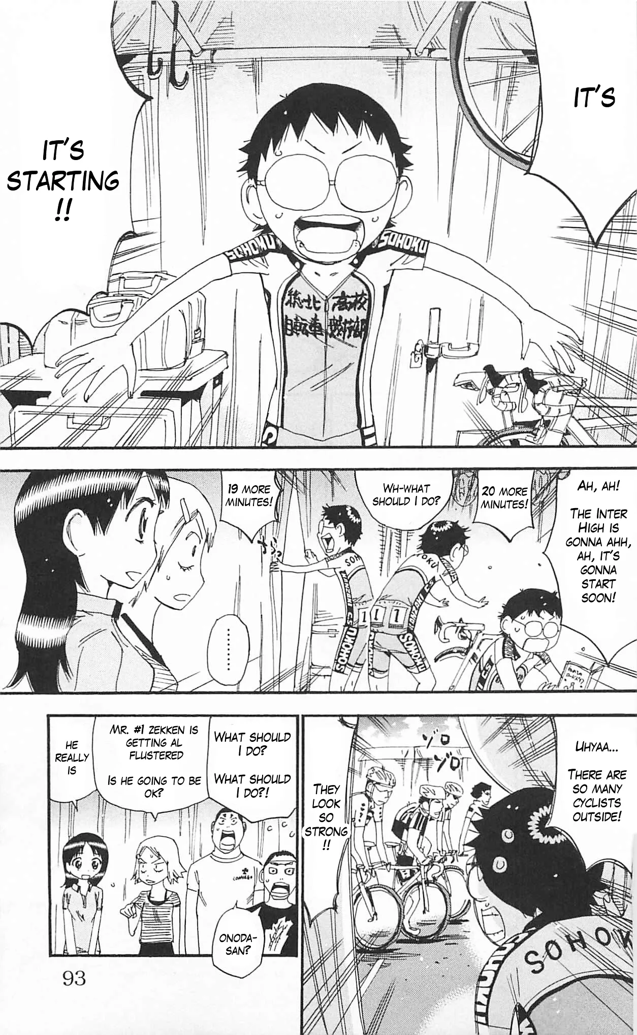 Yowamushi Pedal Chapter 300 page 5