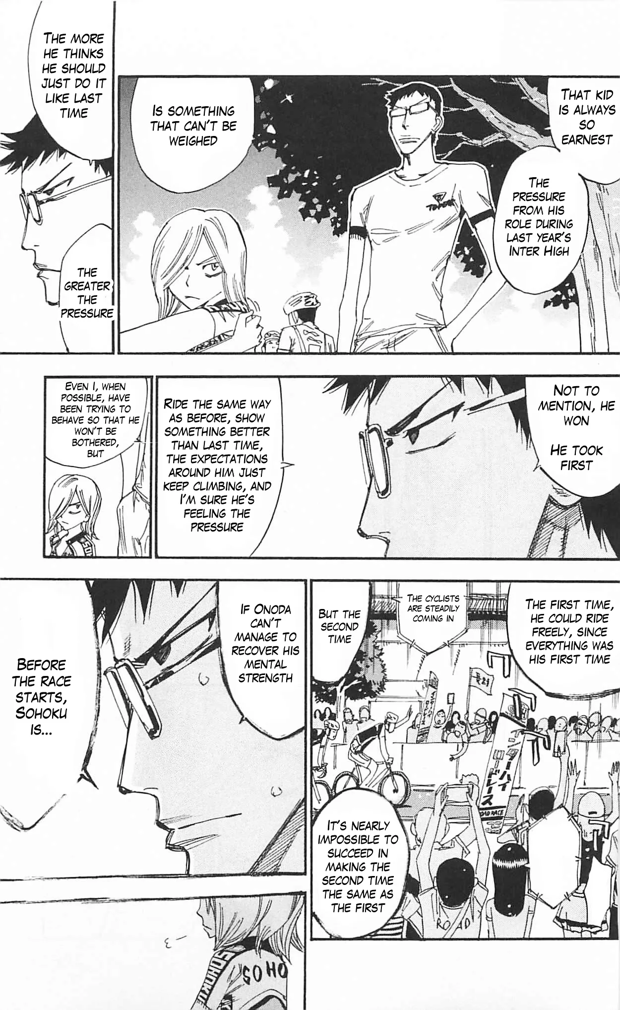 Yowamushi Pedal Chapter 300 page 9
