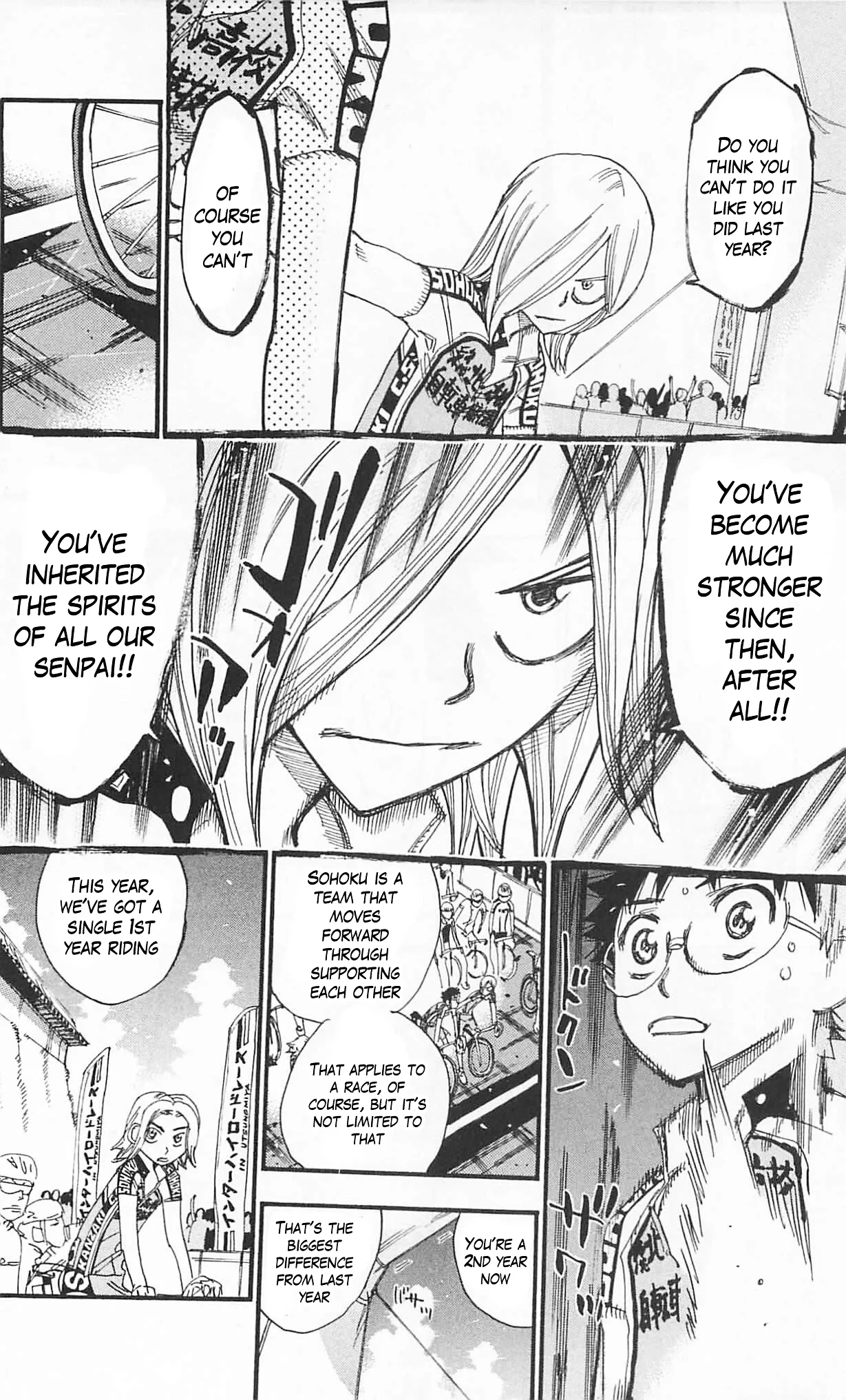 Yowamushi Pedal Chapter 300 page 22