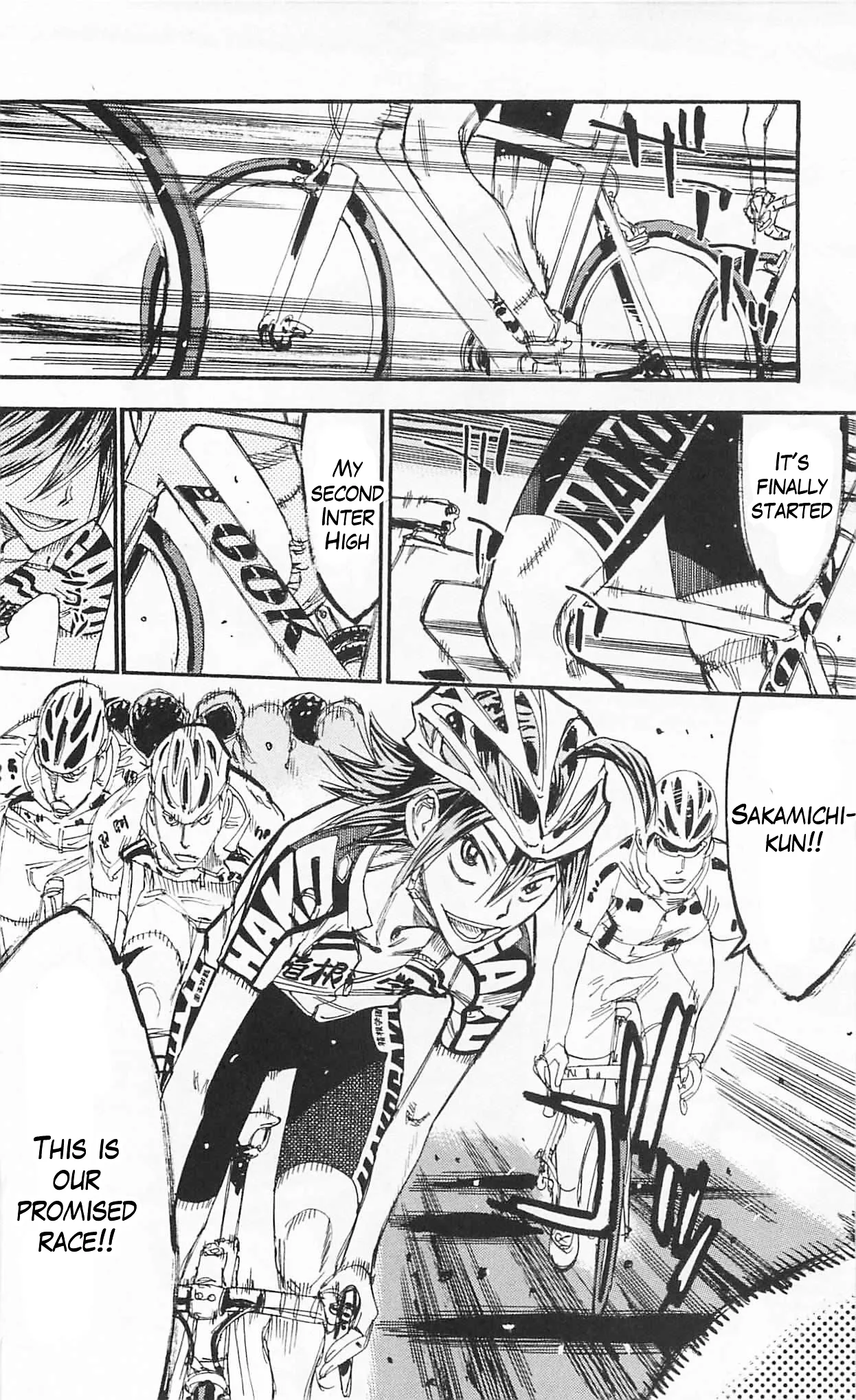 Yowamushi Pedal Chapter 300 page 34