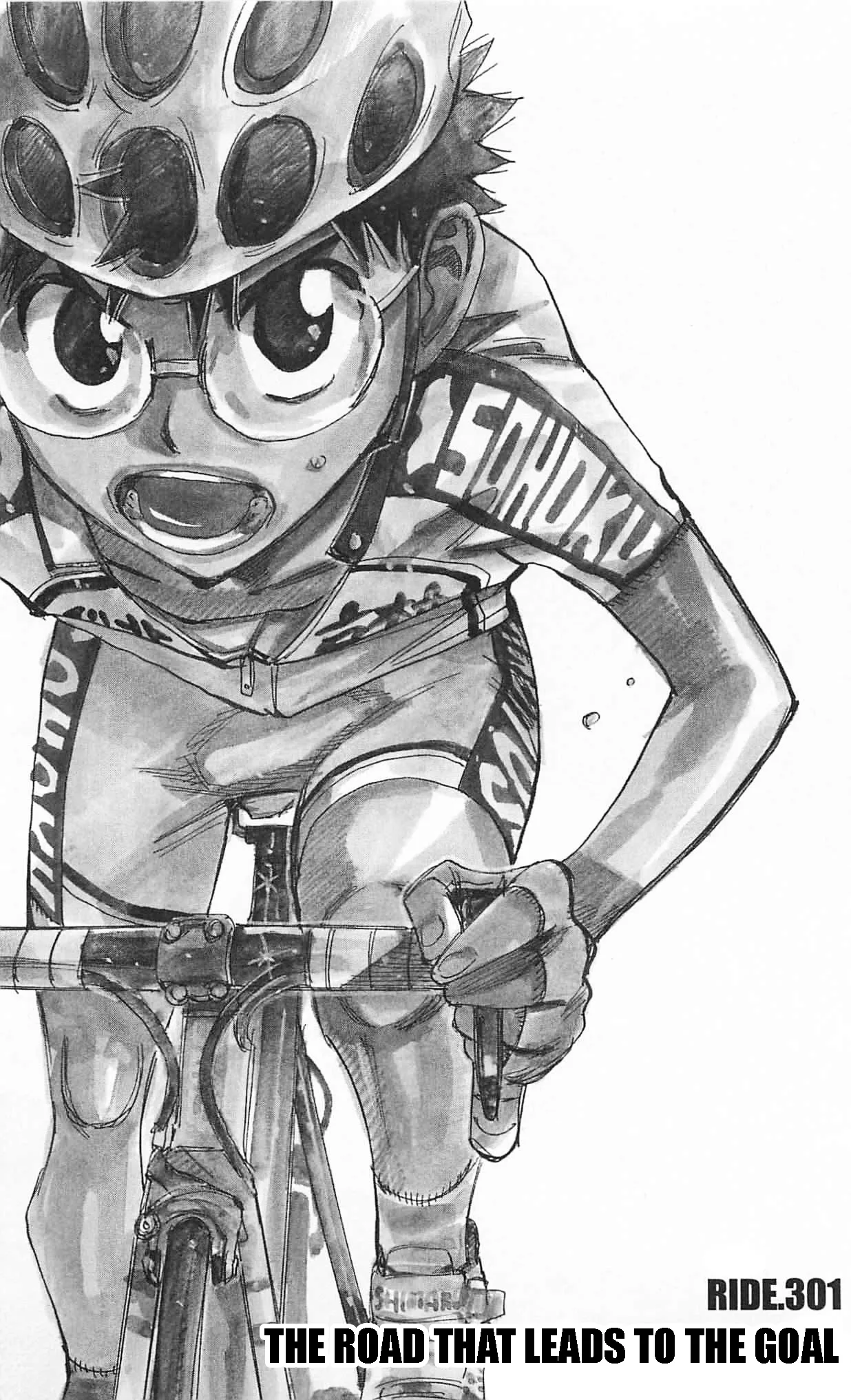 Yowamushi Pedal Chapter 301 page 1