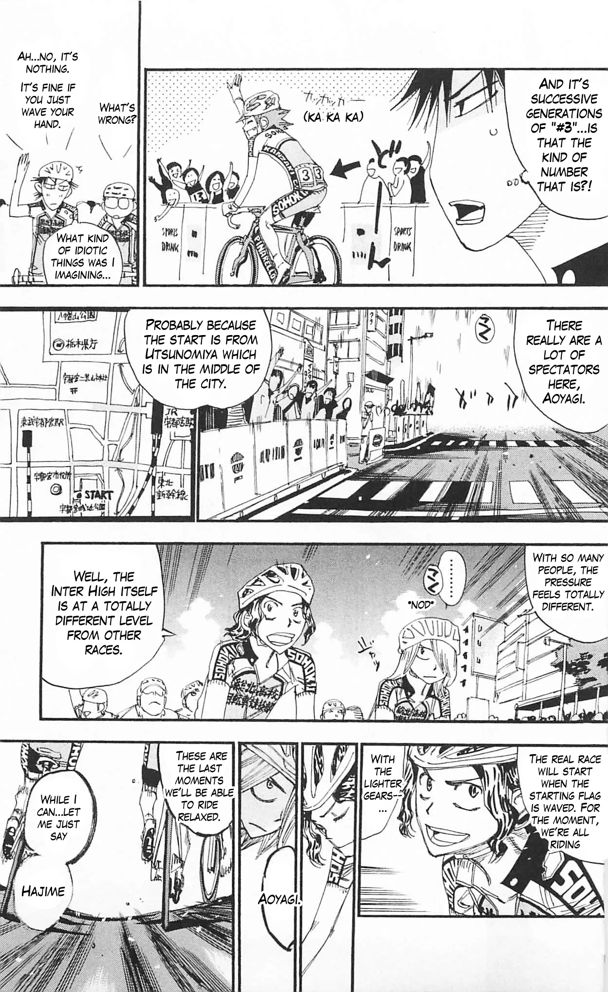 Yowamushi Pedal Chapter 301 page 9