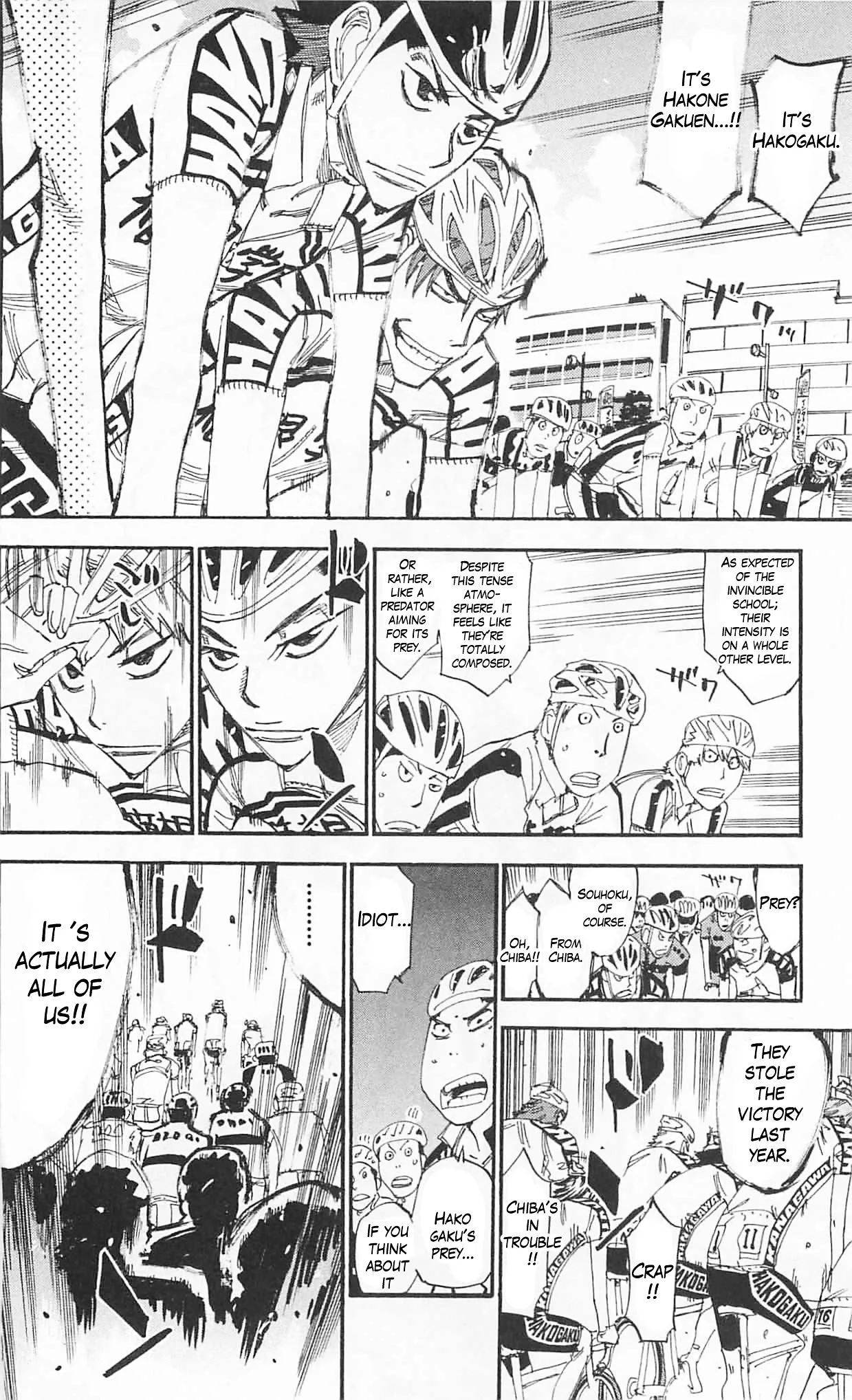 Yowamushi Pedal Chapter 301 page 14