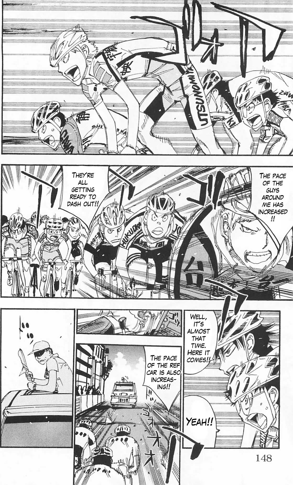 Yowamushi Pedal Chapter 302 page 4