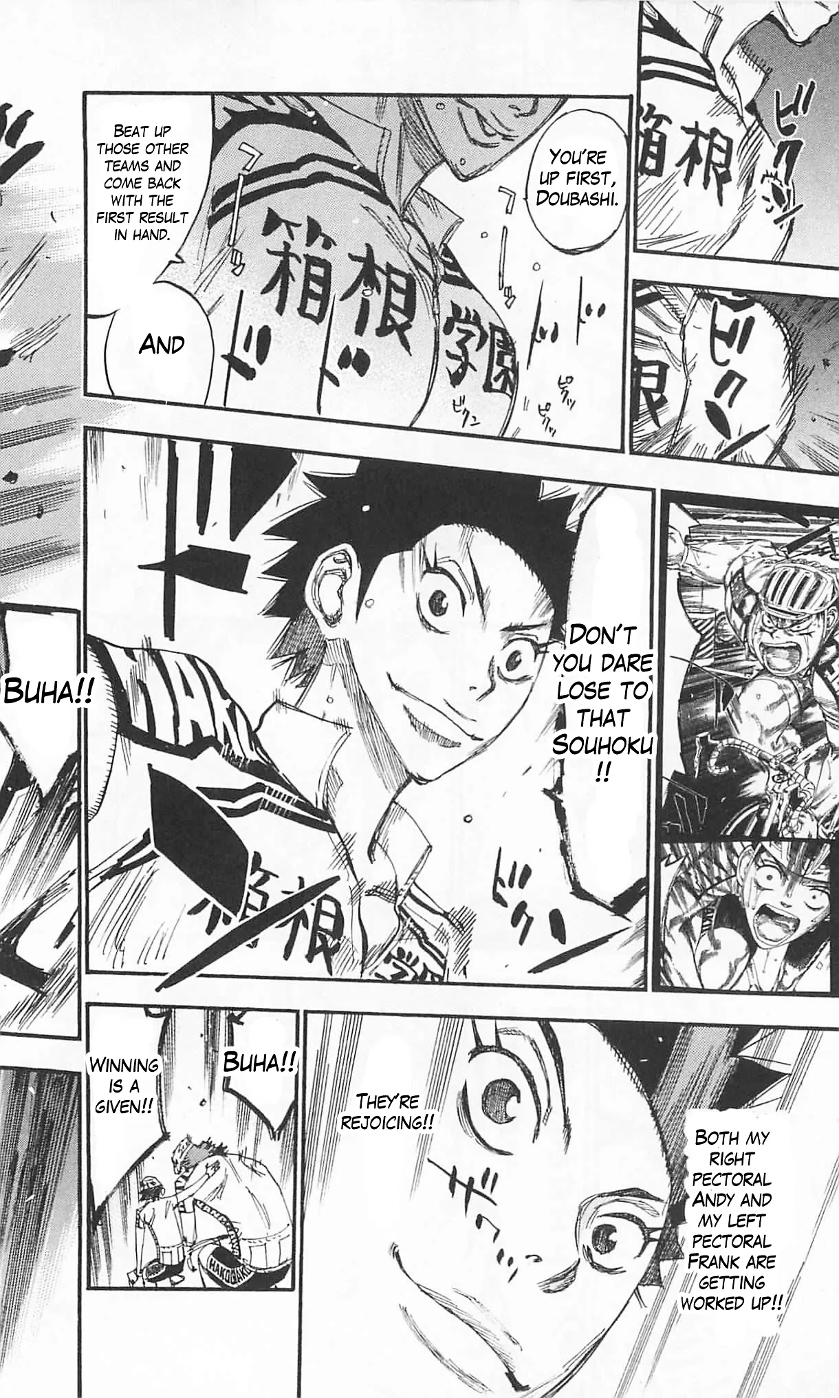 Yowamushi Pedal Chapter 302 page 14