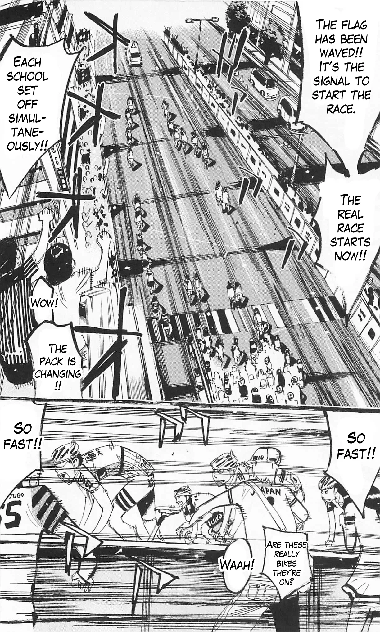 Yowamushi Pedal Chapter 302 page 8