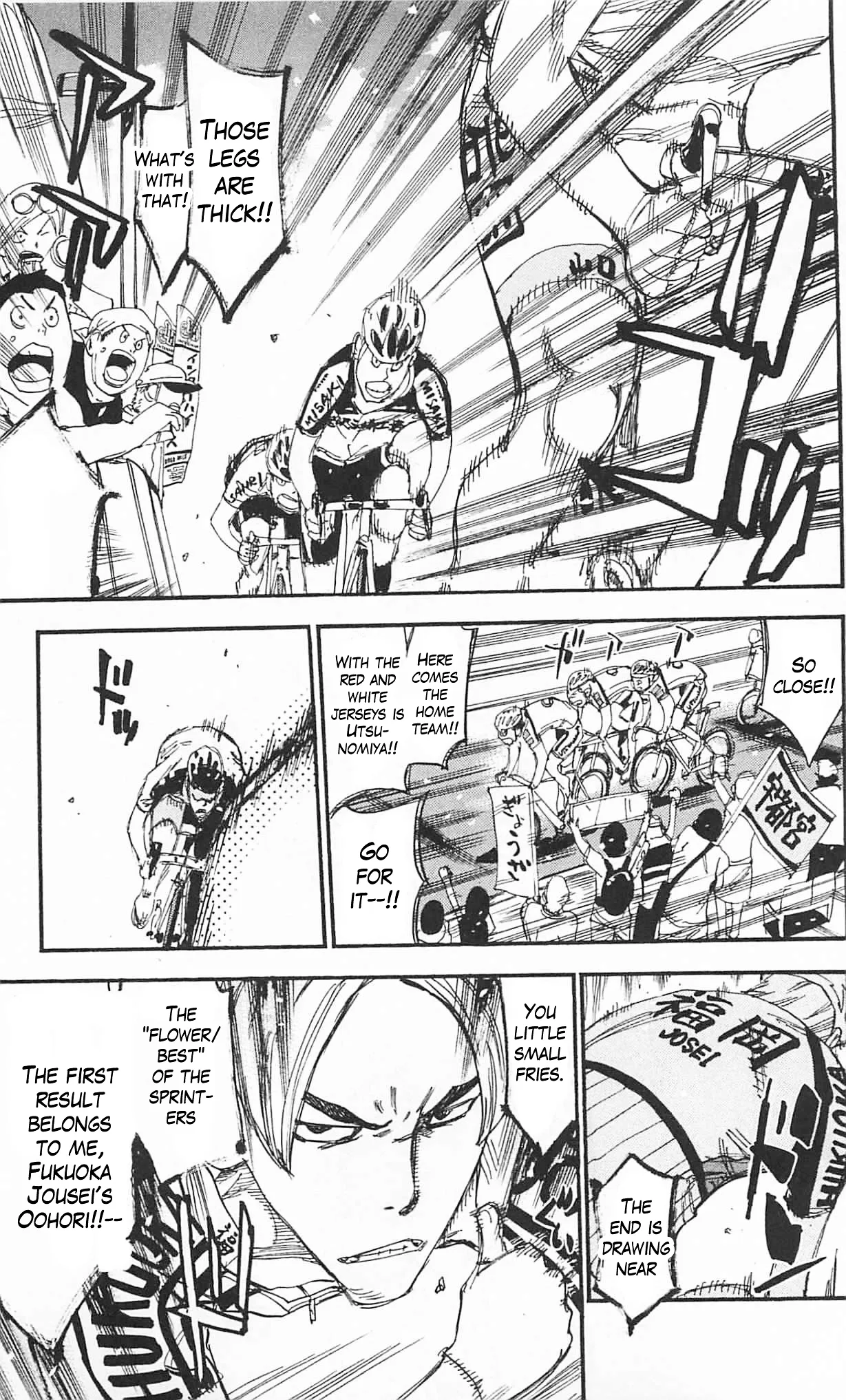 Yowamushi Pedal Chapter 302 page 9