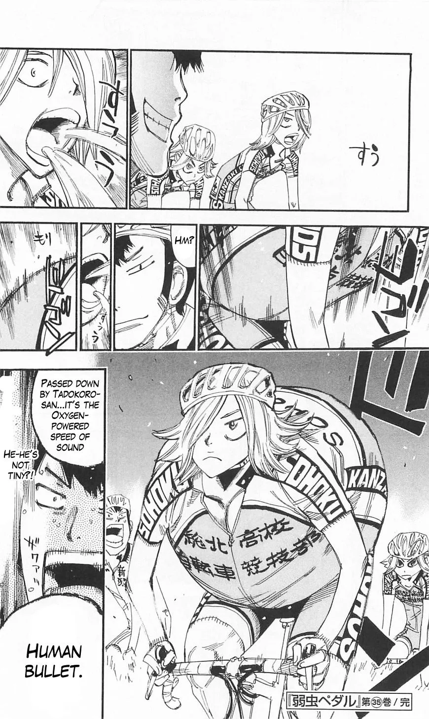 Yowamushi Pedal Chapter 303 page 20