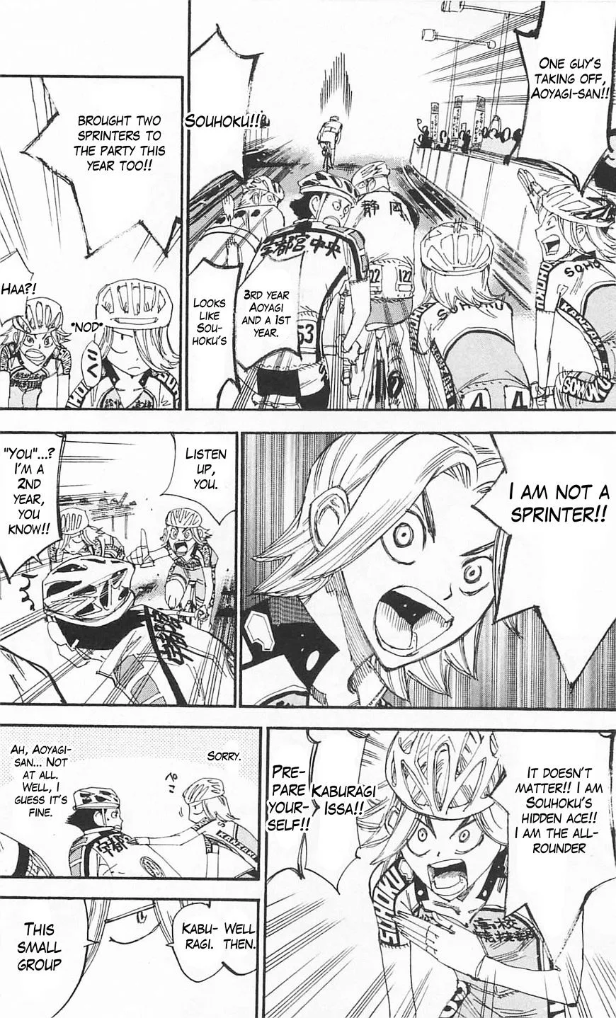 Yowamushi Pedal Chapter 303 page 10