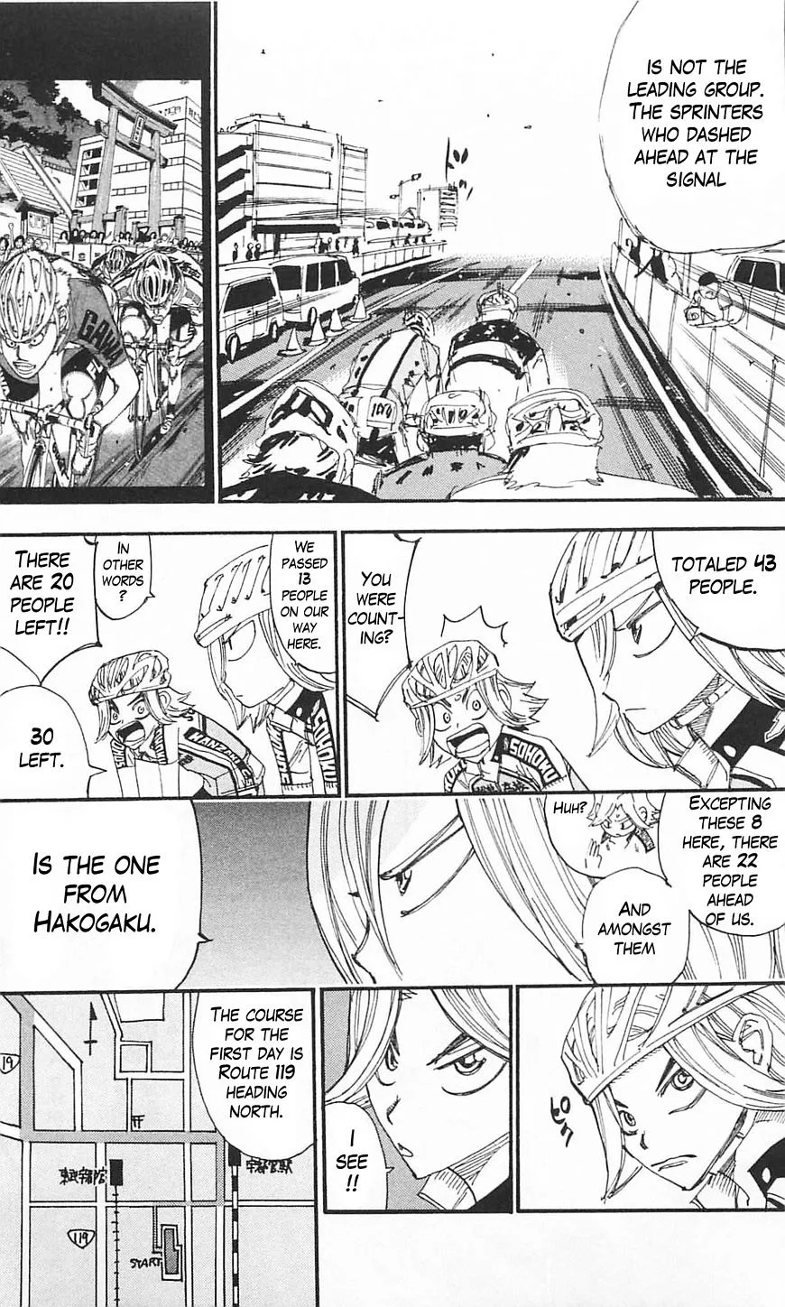 Yowamushi Pedal Chapter 303 page 11