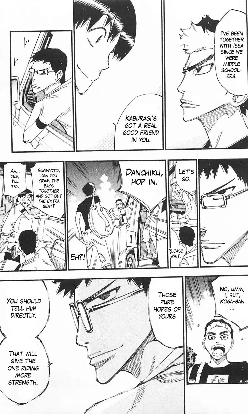 Yowamushi Pedal Chapter 303 page 7
