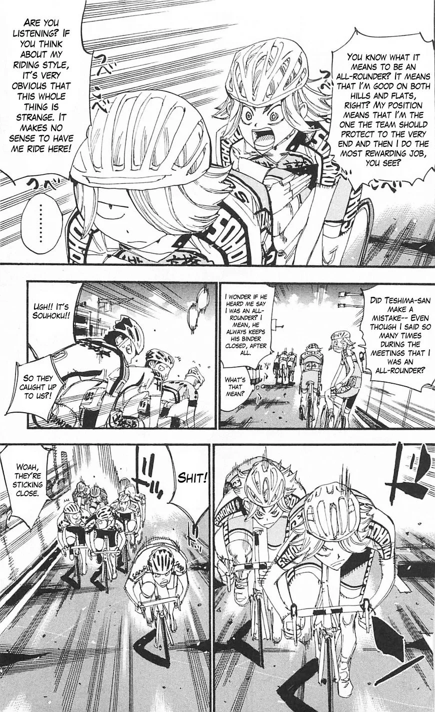 Yowamushi Pedal Chapter 303 page 9