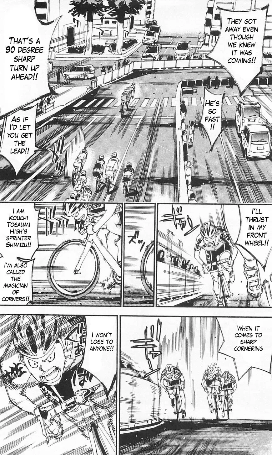 Yowamushi Pedal Chapter 303 page 16
