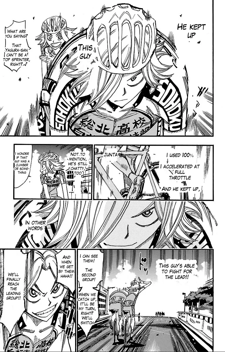 Yowamushi Pedal Chapter 304 page 10