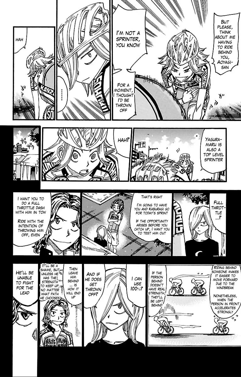 Yowamushi Pedal Chapter 304 page 9