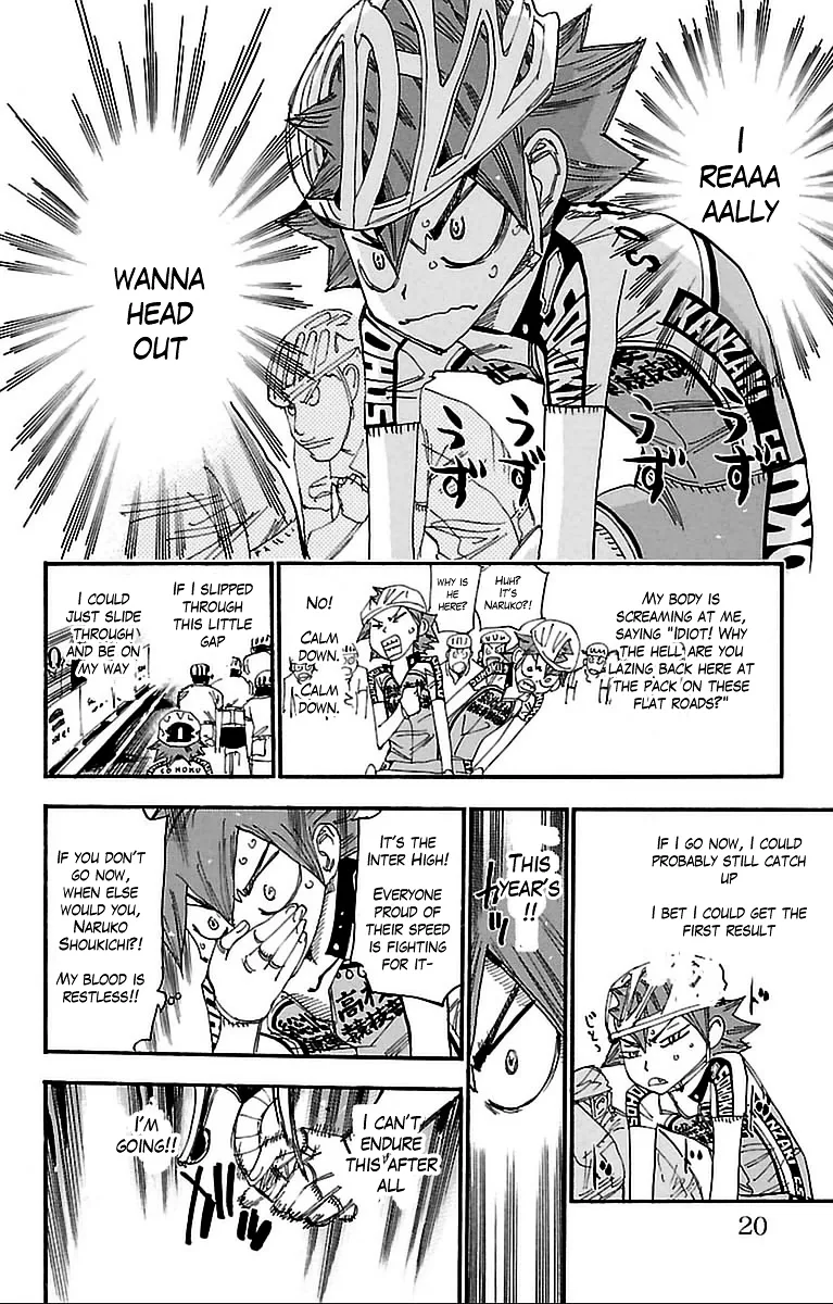 Yowamushi Pedal Chapter 304 page 13