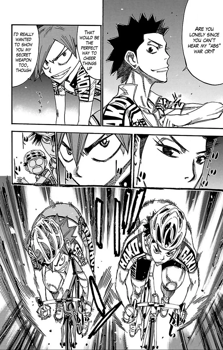 Yowamushi Pedal Chapter 304 page 17