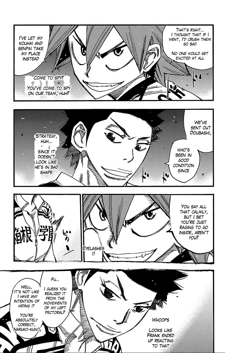 Yowamushi Pedal Chapter 304 page 16