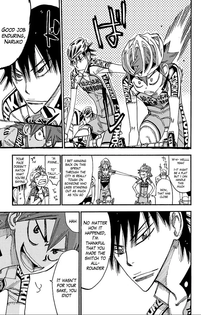 Yowamushi Pedal Chapter 304 page 14