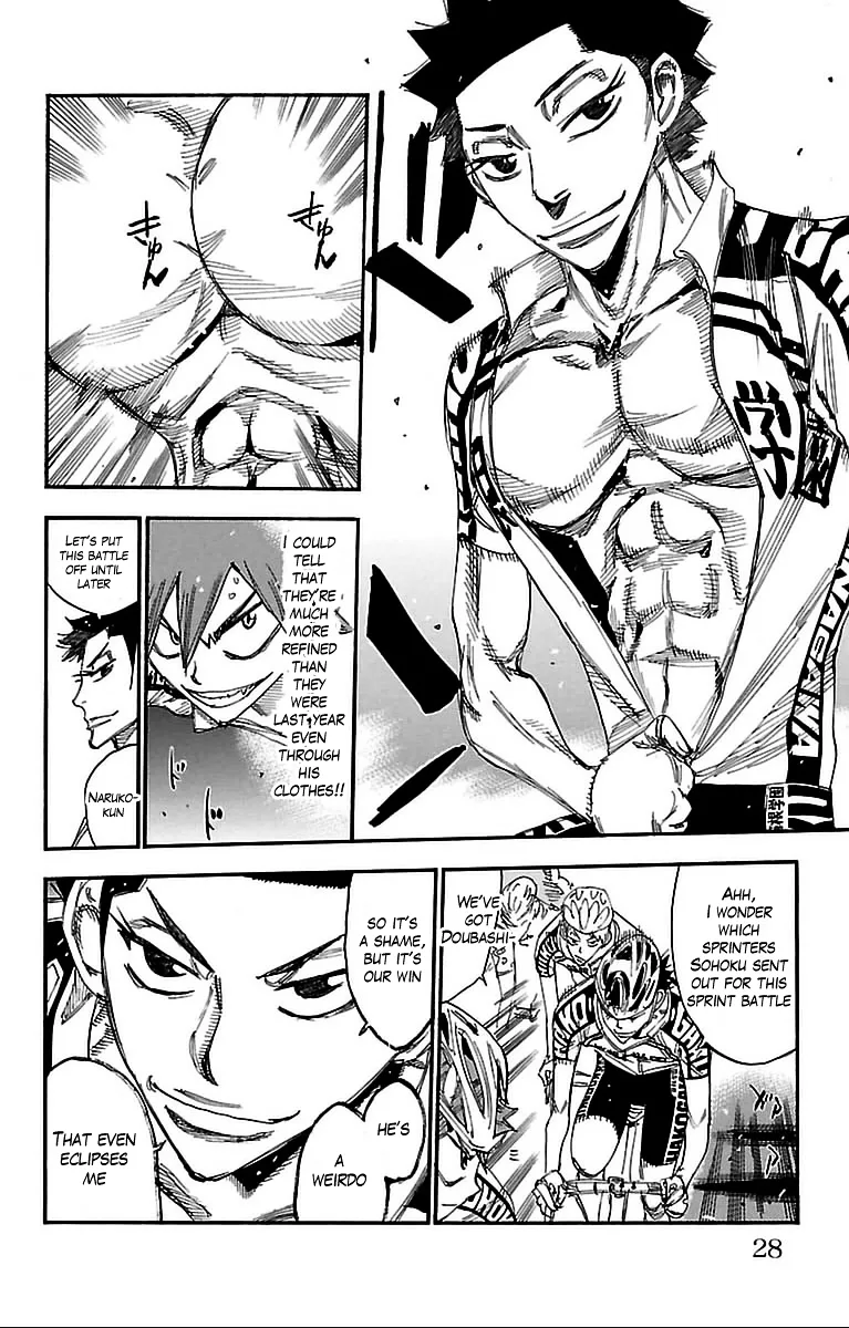 Yowamushi Pedal Chapter 304 page 21